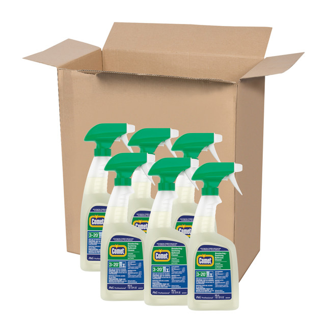 THE PROCTER & GAMBLE COMPANY 19214CT Comet Professional Disinfecting-Sanitizing Bathroom Cleaner, 32 Oz Per Bottle, Case Of 6 Bottles THE PROCTER & GAMBLE COMPANY 19214CT Comet Professional Disinfecting-Sanitizing Bathroom Cleaner, 32 Oz Per Bottle, Case Of 6 Bottles
