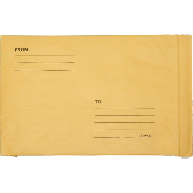 NATIONAL INDUSTRIES FOR THE BLIND 8105-00-281-1168 SKILCRAFT Lightweight Paper-Cushioned Mailers, 9 1/2in x 14 1/2in, Kraft, Pack Of 100 (AbilityOne 8105-00-281-1168)