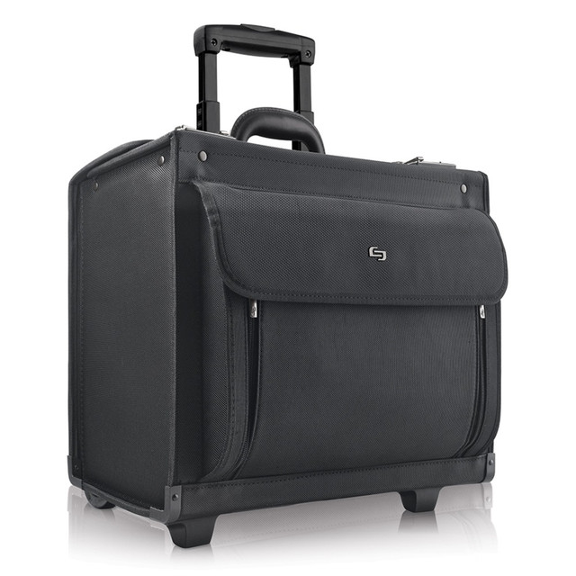 UNITED STATES LUGGAGE B78-4 Solo New York Classic Rolling Catalog Case For 17.3in Laptops, Black UNITED STATES LUGGAGE B78-4 Solo New York Classic Rolling Catalog Case For 17.3in Laptops, Black