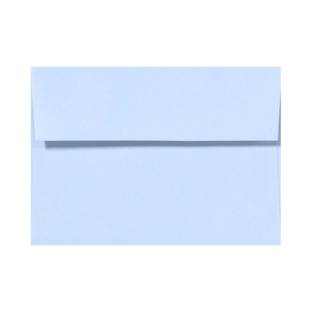 ACTION ENVELOPE EX4865-13-250 LUX Invitation Envelopes, #4 Bar (A1), Peel & Press Closure, Baby Blue, Pack Of 250