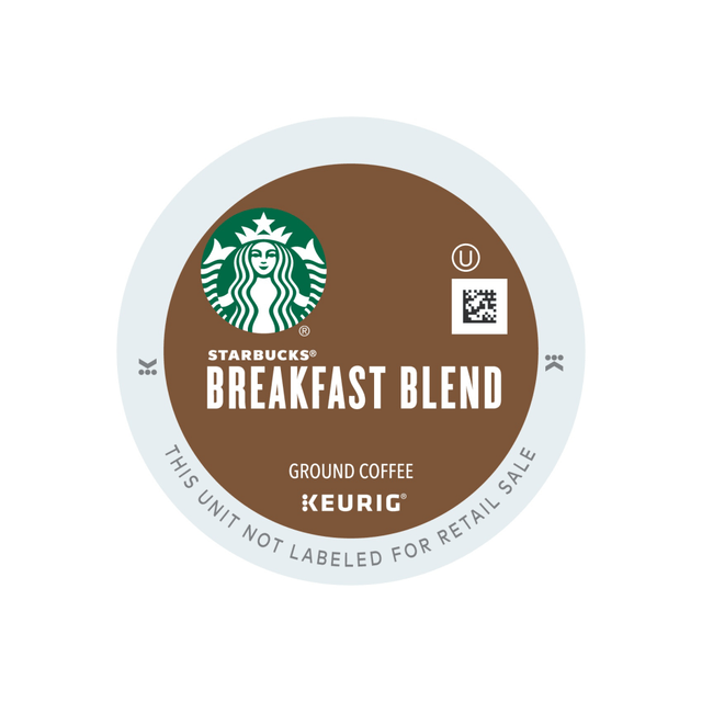 GREEN MOUNTAIN COFFEE ROASTERS, INC. 10099555097365 Starbucks Single-Serve Coffee K-Cup, Breakfast Blend, Carton Of 24