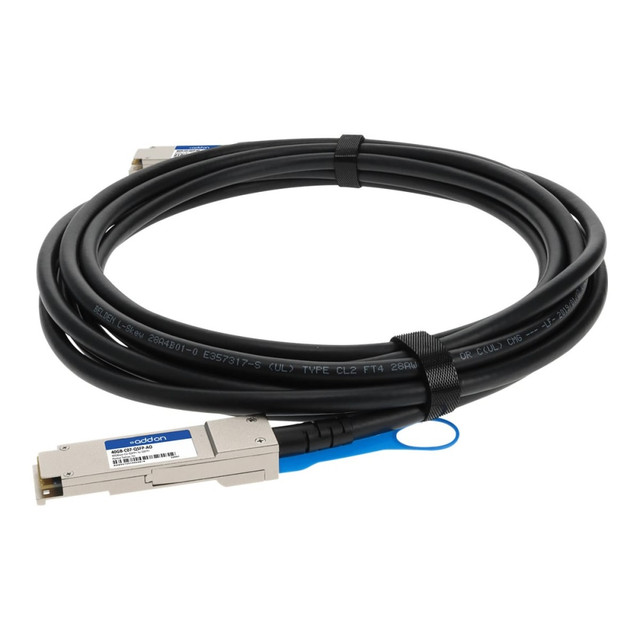 ADD-ON COMPUTER PERIPHERALS, INC. 40GB-C07-QSFP-AO AddOn 7m Extreme Compatible QSFP+ DAC - Direct attach cable - QSFP+ to QSFP+ - 23 ft - twinaxial ADD-ON COMPUTER PERIPHERALS, INC. 40GB-C07-QSFP-AO AddOn 7m Extreme Compatible QSFP+ DAC - Direct attach cable - QSFP+ to QSFP+ - 23 ft - twinaxial