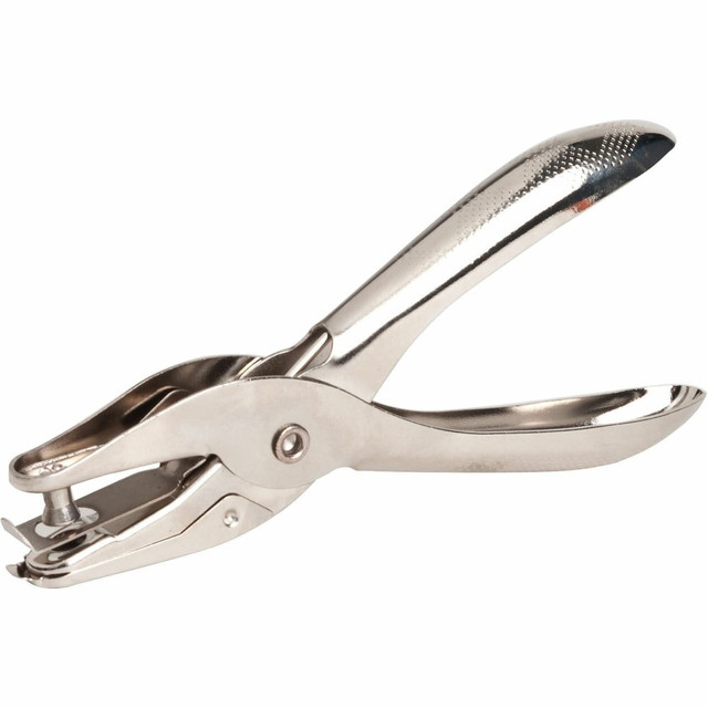 SP RICHARDS 62895 Business Source 1/4in Round Ticket Punch - 1 Punch Head(s) - 1/4in Punch Size - Round Shape - Silver SP RICHARDS 62895 Business Source 1/4in Round Ticket Punch - 1 Punch Head(s) - 1/4in Punch Size - Round Shape - Silver