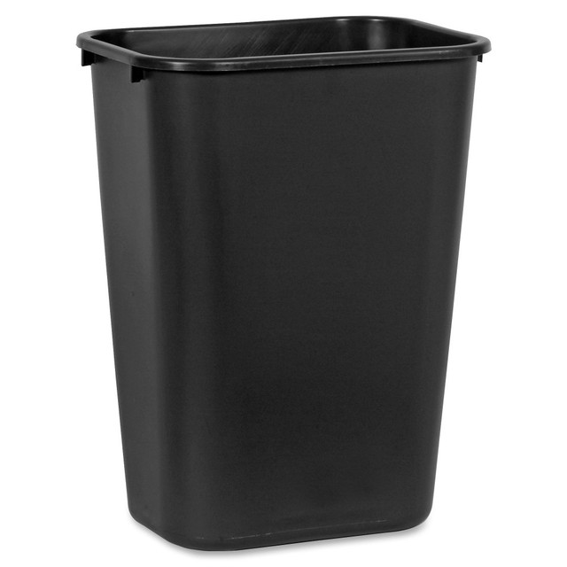 RUBBERMAID 295700BKCT Commercial 41 QT Large Deskside Wastebaskets - 10.25 gal Capacity - Rectangular - Dent Resistant, Durable, Rust Resistant, Easy to Clean - 20in Height x 11.3in Width x 15.3in Depth - Plastic - Black - 12 / Carton RUBBERMAID 295700BKCT Commercial 41 QT Large Deskside Wastebaskets - 10.25 gal Capacity - Rectangular - Dent Resistant, Durable, Rust Resistant, Easy to Clean - 20in Height x 11.3in Width x 15.3in Depth - Plastic - Black - 12 / Carton