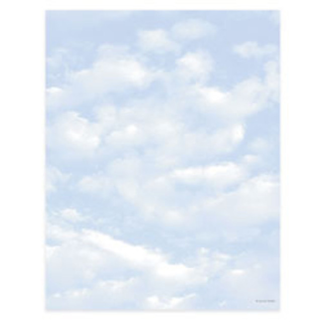 GARTNER STUDIOS, INC. 78476 Gartner Studios Design Paper, 8 1/2in x 11in, 60 Lb, Cloud, Pack Of 100 Sheets
