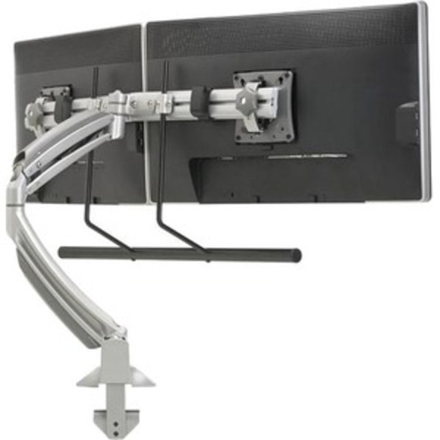 CHIEF MFG INC K1D22HS Chief KONTOUR K1D22HS Desk Mount for Flat Panel Display - Silver - Height Adjustable - 10in to 24in Screen Support - 18 lb Load Capacity - 75 x 75, 100 x 100 - VESA Mount Compatible