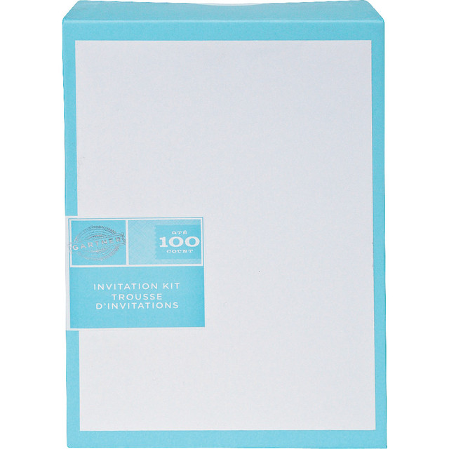 GARTNER STUDIOS, INC. 76038 Gartner Studios Invitations, 5 1/2in x 8 1/2in, White, Pack Of 100 GARTNER STUDIOS, INC. 76038 Gartner Studios Invitations, 5 1/2in x 8 1/2in, White, Pack Of 100