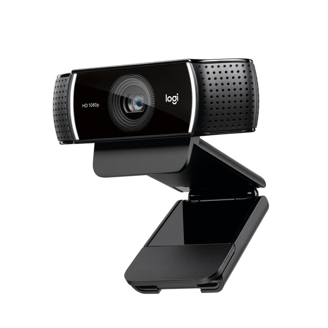 Live stream with outstanding clarity with the Logitech C922 webcam, designed and built for streamers who take their game seriously. With a choice of 30 fps at 1080p or the hyperfast 60 fps at 720p, you can record or go live with vibrant, true-to-life video on channels like Twitch and YouTube. Broadcast masterfully with reliable no-drop audio, autofocus, and a 78 deg. diagonal field of view. Two omni-directional microphones accurately capture your voice from multiple angles for greater nuance. Go pro with features for XSplit, or customize your stream with Logitech Capture.  Premium video quality every time you broadcast.  Streaming broadcasts with no lag or distortion.  Enjoy razor-sharp high def in every environment.  Two omnidirectional mics capture stereo audio from every angle, ensuring clear, no­drop streaming and recorded video.  Full adjustable tabletop tripod with swivel mount. Extends to 18.5 cm.  Advanced Capture Software - Create and share video content with ease.