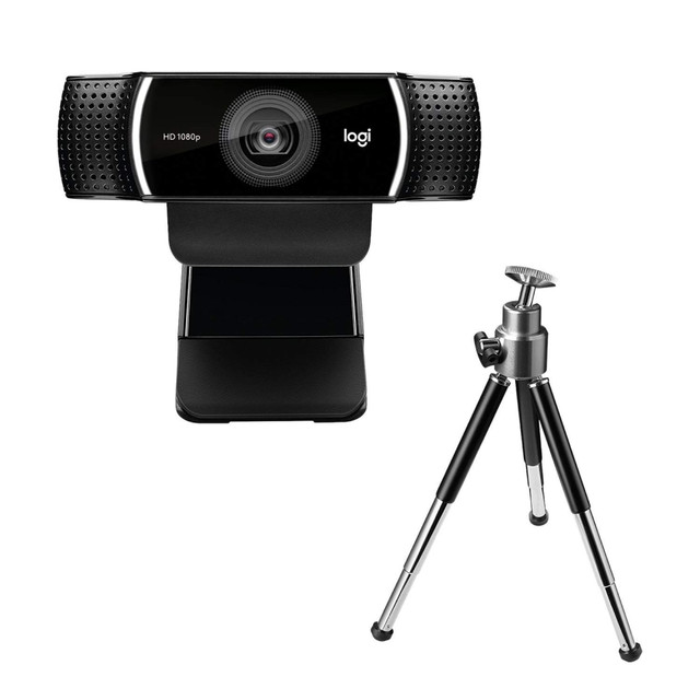 LOGITECH 960-001087  C922 Pro Stream Webcam 1080P Camera for HD Video Streaming