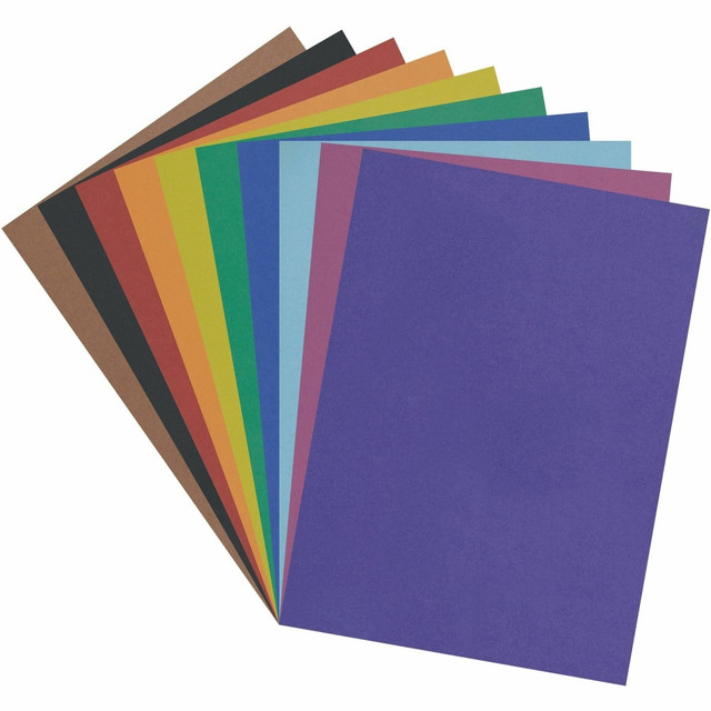 PACON CORPORATION 5487 Pacon Peacock 100% Recycled Railroad Board, 22in x 28in, 4-Ply, Assorted, Carton Of 100 Sheets PACON CORPORATION 5487 Pacon Peacock 100% Recycled Railroad Board, 22in x 28in, 4-Ply, Assorted, Carton Of 100 Sheets