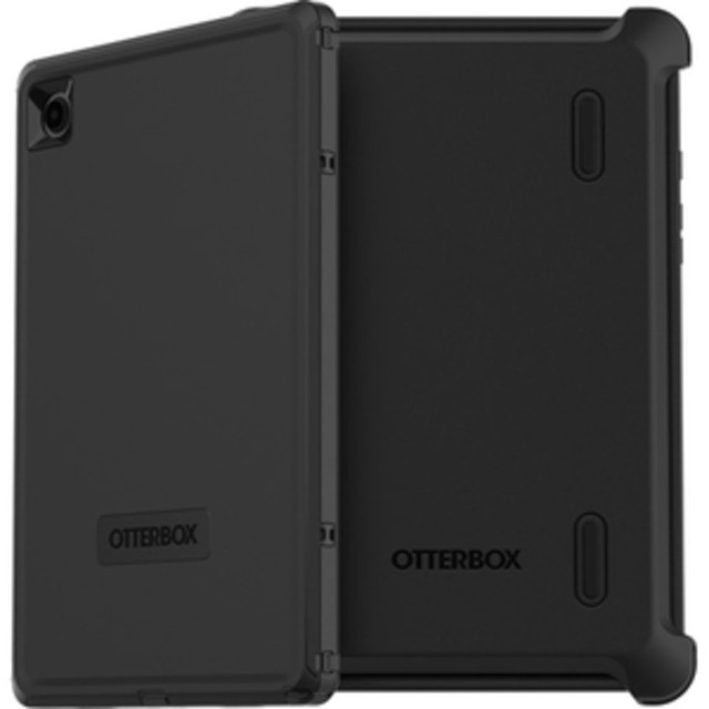 OTTER PRODUCTS LLC OtterBox 77-88168  Defender Carrying Case (Holster) for 10.5in Samsung Galaxy Tab A8 Tablet - Black - Dirt Resistant Port, Dust Resistant Port, Lint Resistant Port, Drop Resistant - Holster - 10.6in Height x 7.2in Width x 1.1in Dep