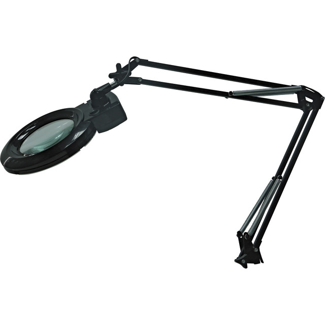 SP RICHARDS Lorell 99958  LED Magnifying Clamp Lamp, Black