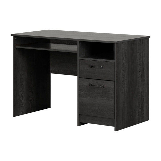 SOUTH SHORE IND LTD 14119 South Shore Tassio 45inW Computer Desk, Gray Oak SOUTH SHORE IND LTD 14119 South Shore Tassio 45inW Computer Desk, Gray Oak