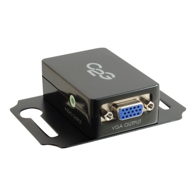 LASTAR INC. 40714 C2G Pro HDMI to VGA Converter - HDMI to VGA Adapter - Video converter - HDMI - VGA - black LASTAR INC. 40714 C2G Pro HDMI to VGA Converter - HDMI to VGA Adapter - Video converter - HDMI - VGA - black