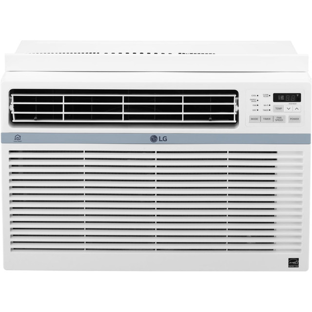 LG ELECTRONICS USA INC LW1017ERSM LG Window-Mounted Air Conditioner, 10,000 BTU, 15inH x 23 5/8inW x 22 3/16inD, White LG ELECTRONICS USA INC LW1017ERSM LG Window-Mounted Air Conditioner, 10,000 BTU, 15inH x 23 5/8inW x 22 3/16inD, White