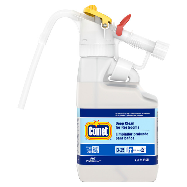 THE PROCTER & GAMBLE COMPANY 37000866787 Comet Professional Dilute 2 Go Deep Clean For Restrooms, 1.18 Gallons