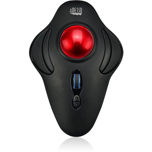 ADESSO INC IMOUSE T40 Adesso iMouse T40 - Wireless Programmable Ergonomic Trackball Mouse - Optical - Wireless - Radio Frequency - 2.40 GHz - Black - USB - 4800 dpi - Trackball, Scroll Wheel - 7 Button(s) - Symmetrical - 2 x AAA Battery Supported ADESSO INC IMOUSE T40 Adesso iMouse T40 - Wireless Programmable Ergonomic Trackball Mouse - Optical - Wireless - Radio Frequency - 2.40 GHz - Black - USB - 4800 dpi - Trackball, Scroll Wheel - 7 Button(s) - Symmetrical - 2 x AAA Battery Supported