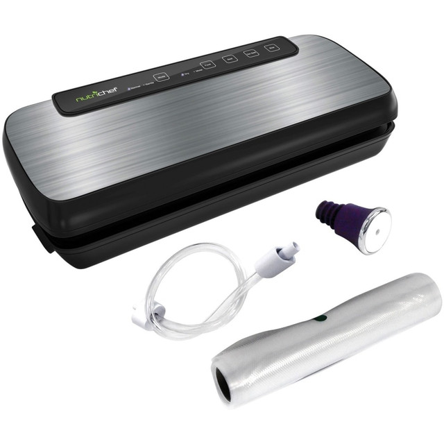 SOUND AROUND INC. PKVS20STS NutriChef Vacuum Sealer PKVS20STS - For Food, Kitchen SOUND AROUND INC. PKVS20STS NutriChef Vacuum Sealer PKVS20STS - For Food, Kitchen