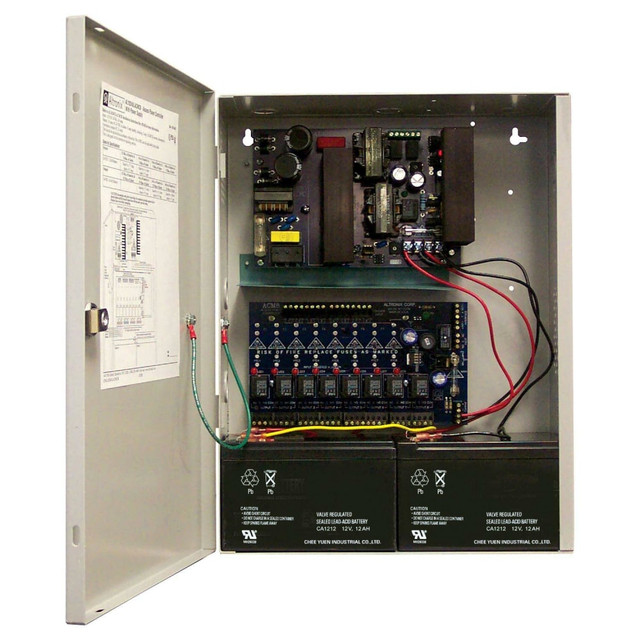 ALTRONIX CORPORATION Altronix AL1024ULACMCB  AL400UL Proprietary Power Supply - Wall Mount, Enclosure - 120 V AC Input - 24 V DC Output