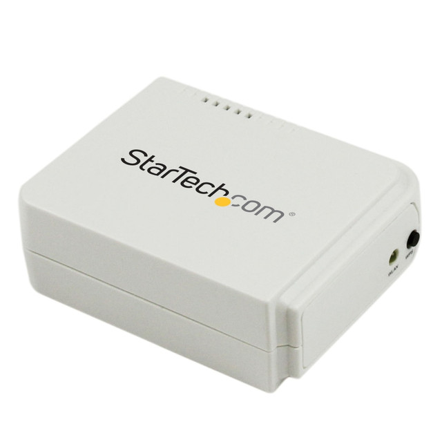 STARTECH.COM PM1115UW  1 Port USB Wireless N Network Print Server with 10/100 Mbps Ethernet Port - 802.11 b/g/n - Share a standard USB printer with multiple users simultaneously over a wireless network - 1 Port USB Wireless N Network Print Server wit