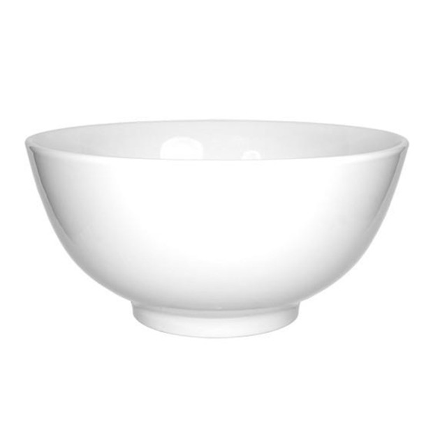 INTERNATIONAL TABLEWARE, INC. MD-113 International Tableware Porcelain Bowls, 80 Oz, White, Pack Of 6 Bowls