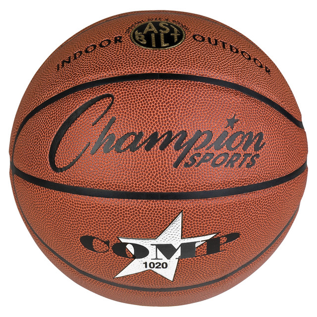 CHAMPION SPORTS SB1020 Official Size Composite Basketball - 29.50in - 7 - 1 Each CHAMPION SPORTS SB1020 Official Size Composite Basketball - 29.50in - 7 - 1 Each