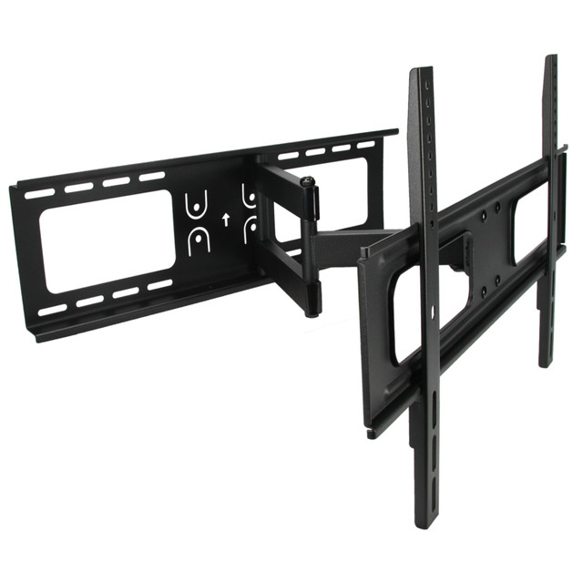 MEGAGOODS, INC. 99594974M MegaMounts Full Motion Wall Mount For 32 - 70in TVs, 3inH x 26inW x 19inD, Black MEGAGOODS, INC. 99594974M MegaMounts Full Motion Wall Mount For 32 - 70in TVs, 3inH x 26inW x 19inD, Black