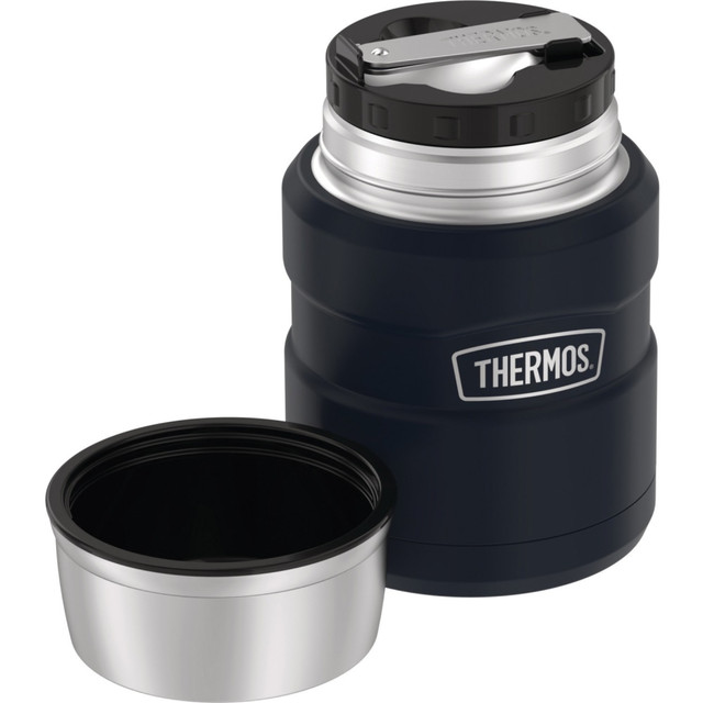 KING-SEELEY THERMOS/THERMOS SK3000MDB4 Thermos Stainless King Food Jar 16Oz - Food Storage, Serving - Dishwasher Safe - Midnight Blue