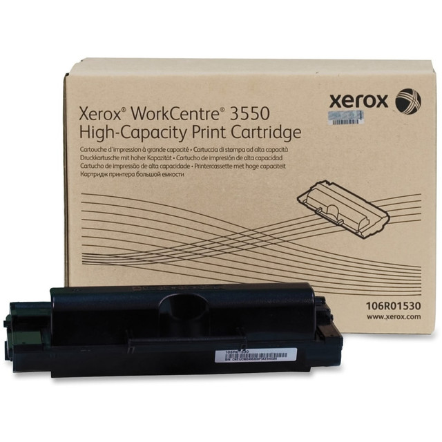 XEROX CORPORATION 106R01530 Xerox 3550 Black High Yield Toner Cartridge, 106R01528