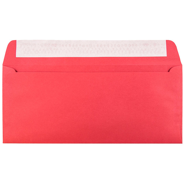 JAM PAPER AND ENVELOPE 11789I JAM Paper Booklet Envelopes #10, Peel & Seal Closure, Red, Pack Of 50 Envelopes