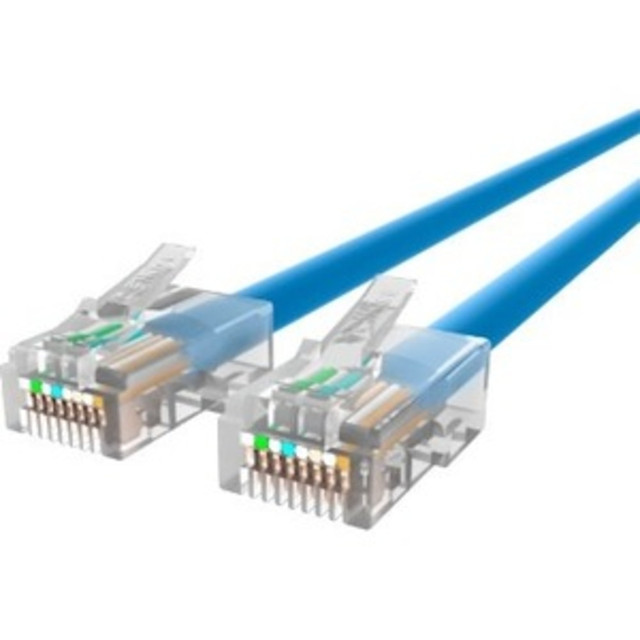 BELKIN, INC. A3L980-04-BLU Belkin CAT6 Ethernet Patch Cable, RJ45, M/M A3L980-04-BLU - 4 ft - 24 AWG - Blue BELKIN, INC. A3L980-04-BLU Belkin CAT6 Ethernet Patch Cable, RJ45, M/M A3L980-04-BLU - 4 ft - 24 AWG - Blue