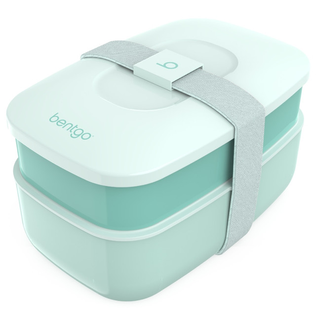 BEAR DOWN CONSULTING BENTGO-CA Bentgo Classic All-In-One Lunch Box Container, 3-13/16inH x 4-3/4inW x 7-1/8inD, Coastal Aqua BEAR DOWN CONSULTING BENTGO-CA Bentgo Classic All-In-One Lunch Box Container, 3-13/16inH x 4-3/4inW x 7-1/8inD, Coastal Aqua