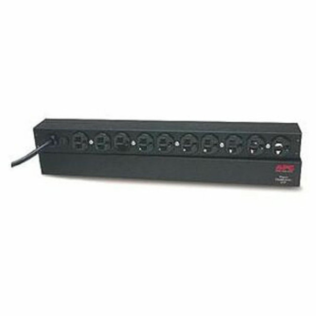 AMERICAN POWER CONVERSION CORP APC AP9562  Basic Rack 1.8kVA PDU - 10 x NEMA 5-15R - 1.8kVA - 1U 19in Rack-mountable