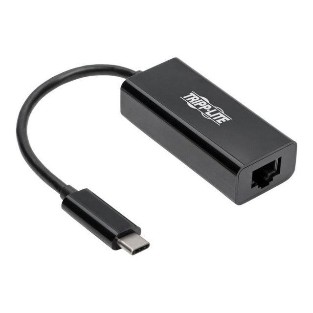 TRIPP LITE U436-06N-GB  USB C to Gigabit Ethernet Adapter USB Type C to Gbe 10/100/1000 - Network adapter - USB-C 3.1 - Gigabit Ethernet - black