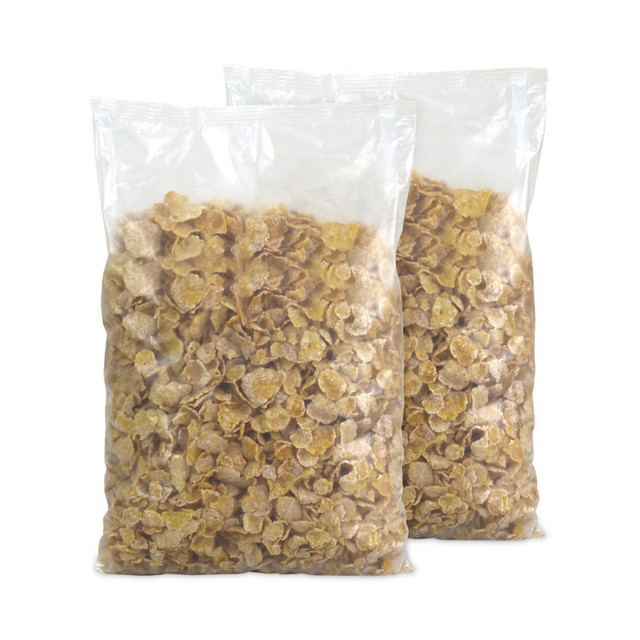 KELLOGG'S 22000901 Frosted Flakes Breakfast Cereal, 61.9 oz Bag, 2 Bags/Box