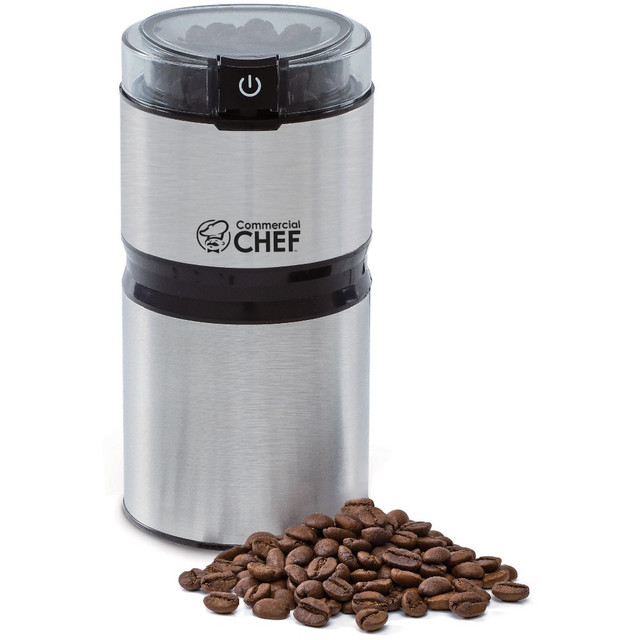 W APPLIANCE COMPANY LLC CHCG21SSA6 Commercial Chef Electric Coffee & Spice Grinder, Silver W APPLIANCE COMPANY LLC CHCG21SSA6 Commercial Chef Electric Coffee & Spice Grinder, Silver