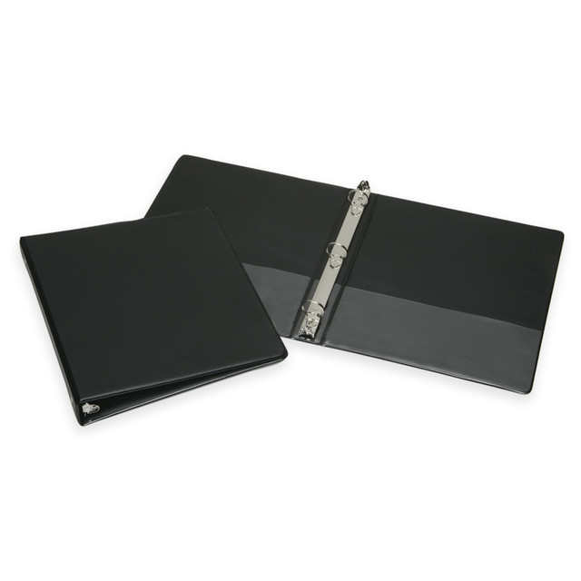 NATIONAL INDUSTRIES FOR THE BLIND 7510-01-278-4131 SKILCRAFT 3-Ring Binder, 1in Round Rings, Black (AbilityOne 7510-01-278-4131) NATIONAL INDUSTRIES FOR THE BLIND 7510-01-278-4131 SKILCRAFT 3-Ring Binder, 1in Round Rings, Black (AbilityOne 7510-01-278-4131)