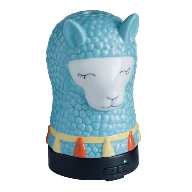 CANDLE WARMERS ETC SDAMABX Airome Ultrasonic Essential Oil Diffusers, 6-1/4in x 3-3/4in, Llama, Case Of 6 Diffusers
