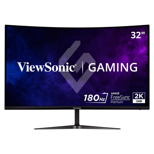 VIEWSONIC CORPORATION VX3218C-2K ViewSonic VX3218C-2K 32in 1440p Curved Gaming Monitor