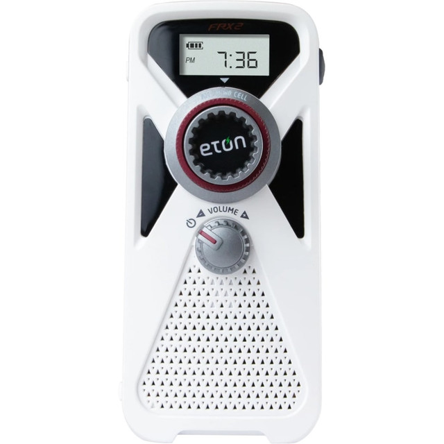ETON CORPORATION ARCFRX2WXW American Red Cross FRX2 Compact Weather Radio - For Camping with NOAA All Hazard - AM/FM - 7 Weather ETON CORPORATION ARCFRX2WXW American Red Cross FRX2 Compact Weather Radio - For Camping with NOAA All Hazard - AM/FM - 7 Weather