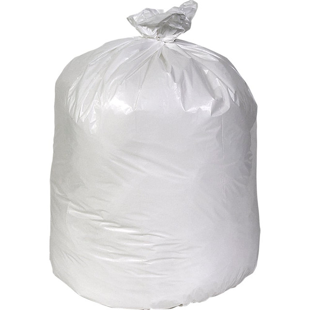PITT PLASTICS INC. Pitt Plastics MT331XW  0.45 mil Linear Low Can Liners, 24in x 32in, 12 - 16 Gallons, White, Pack Of 500