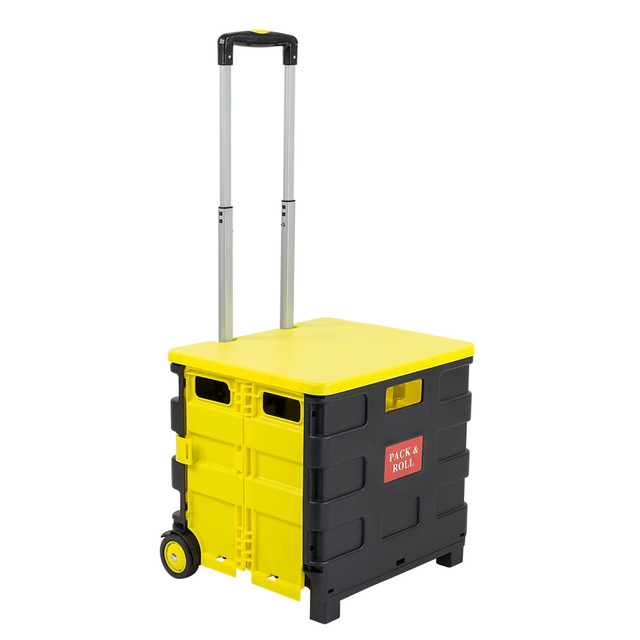 TRANSFORM PARTNERS LLC MI-905 Mount-It! Rolling Utility Cart, 55 Lb Capacity TRANSFORM PARTNERS LLC MI-905 Mount-It! Rolling Utility Cart, 55 Lb Capacity