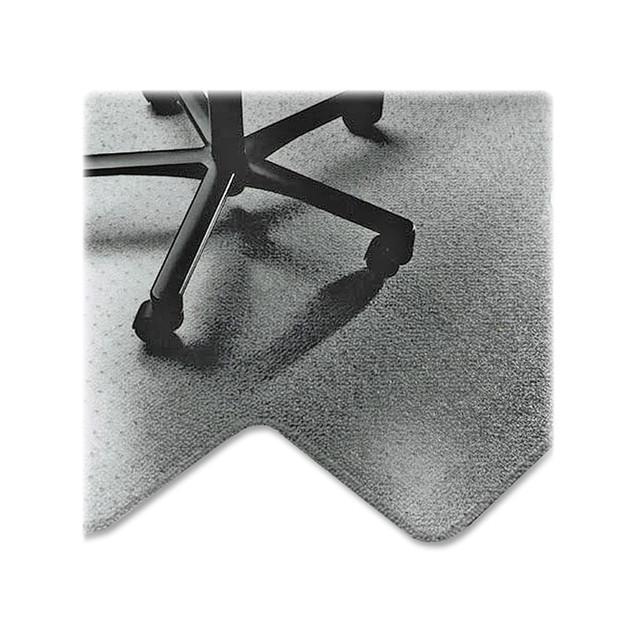 SOURCEAMERICA 605927 SKILCRAFT Textured Floor Mat For Carpet, For High-Pile Carpets, 45inW x 53inD, 20inW x 10inD Lip, Clear (AbilityOne) SOURCEAMERICA 605927 SKILCRAFT Textured Floor Mat For Carpet, For High-Pile Carpets, 45inW x 53inD, 20inW x 10inD Lip, Clear (AbilityOne)