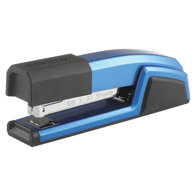 BLACK & DECKER/INDUS. CONST. B777-BLUE Stanley Bostitch Epic Executive Desktop Business Pro Stapler, Blue