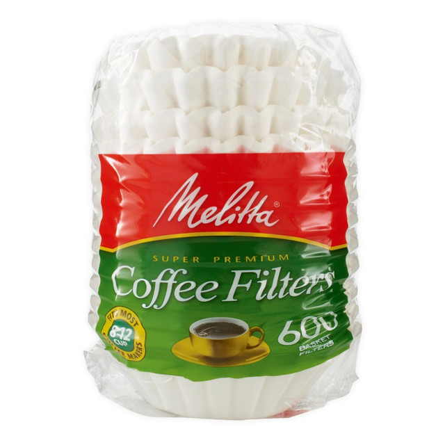 MELITTA USA INC. 631132 Melitta Basket Coffee Filters, Pack Of 600 Filters