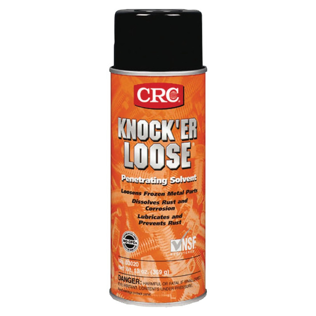 CRC INDUSTRIES, INC. 03020 CRC Knock"er Loose Penetrating Aerosol Solvent, 16 Oz Can