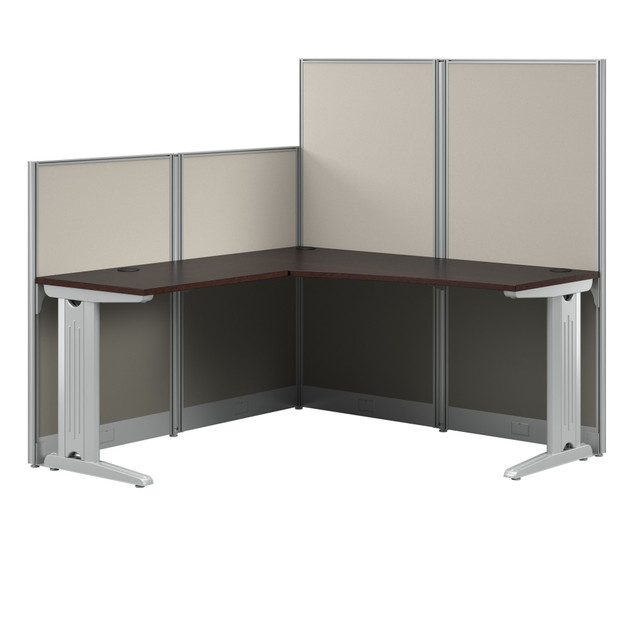 BUSH INDUSTRIES INC. WC36894-03K Bush Business Furniture Office In An Hour L Workstation, Mocha Cherry Finish, Standard Delivery BUSH INDUSTRIES INC. WC36894-03K Bush Business Furniture Office In An Hour L Workstation, Mocha Cherry Finish, Standard Delivery