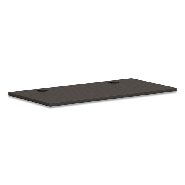 HON COMPANY PLRW4824LS1 Mod Worksurface, Rectangular, 48w x 24d, Slate Teak