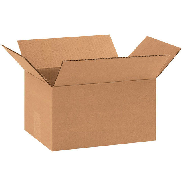 B O X MANAGEMENT, INC. 1186 Partners Brand Corrugated Boxes, 11in x 8in x 6in, Kraft, Pack Of 25