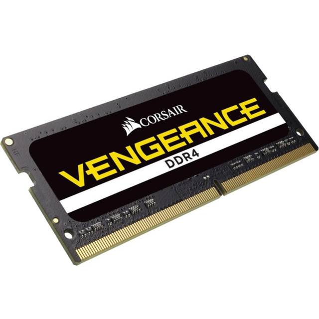 CORSAIR MEMORY, INC. Corsair CMSX8GX4M1A2400C16  Vengeance 8GB DDR4 SDRAM Memory Module - 8 GB (1 x 8GB) - DDR4-2400/PC4-19200 DDR4 SDRAM - 2400 MHz - CL16 - 1.20 V - Non-ECC - Unbuffered - 260-pin - SoDIMM